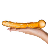 Glas Tickler Dildo - Orange