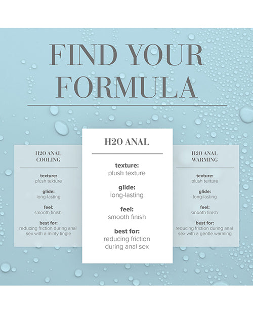 JO H2O Anal - Original Lubricant 4 oz