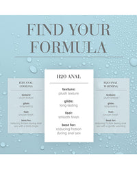 JO H2O Anal - Original Lubricant 8 oz