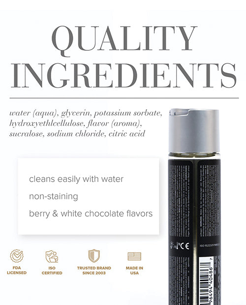 JO Gelato - White Chocolate Raspberry Lubricant 4 oz