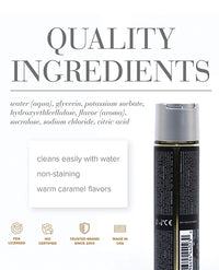 JO Gelato - Salted Caramel Lubricant 4 oz