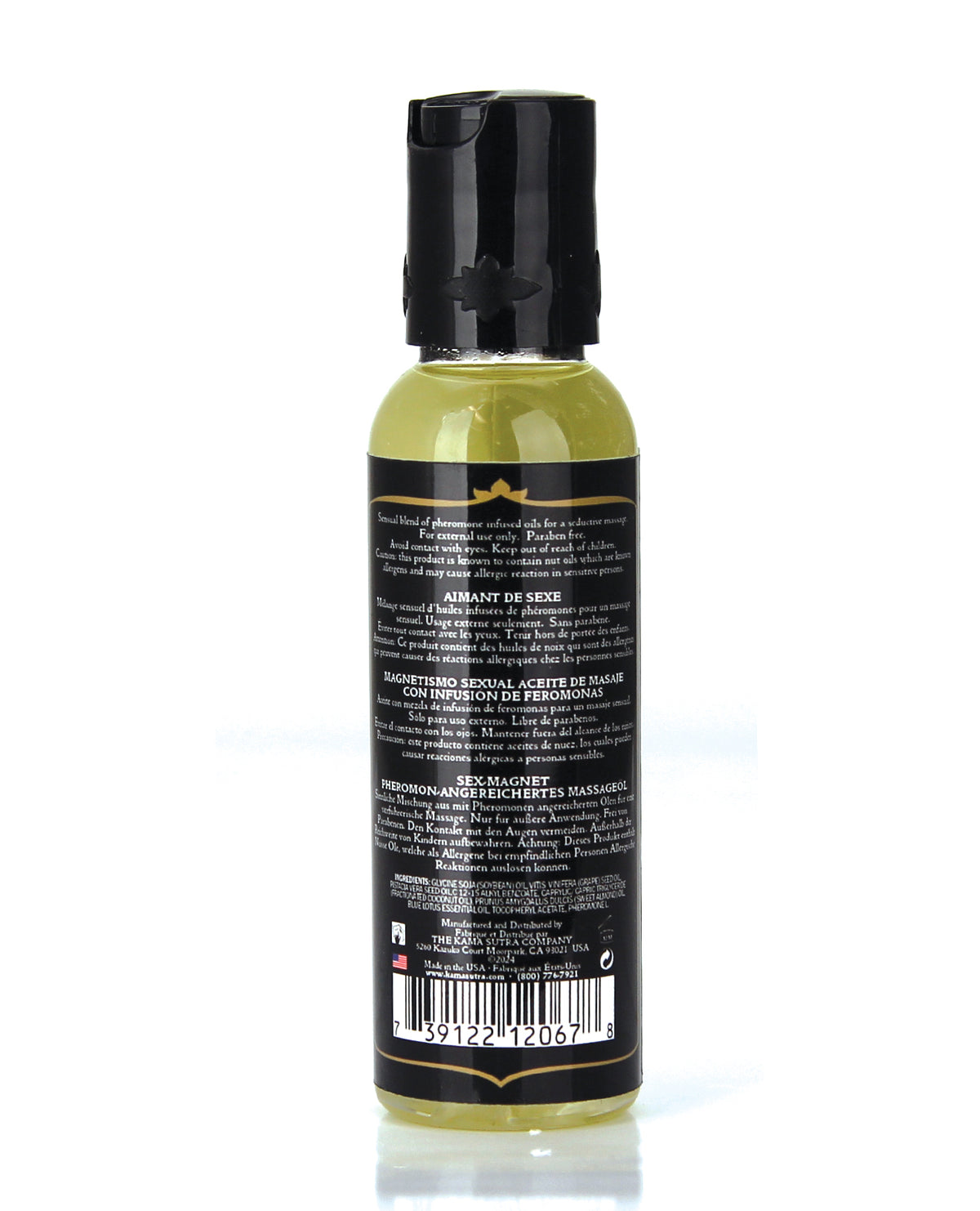 Kama Sutra Sex Magnet Massage Oil - Blue Lotus