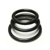 KinkLab Rubber Cock Ring - Pack of 3