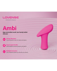 Lovense Ambi Bullet - Pink