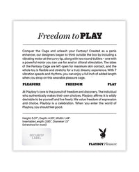 Playboy Pleasure Fantasy Cage - Lilac