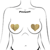 Pastease Premium Glitter Heart - Gold O/S