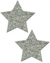 Pastease Premium Glitter Star - Silver O/S