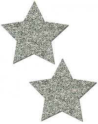 Pastease Premium Glitter Star - Silver O/S