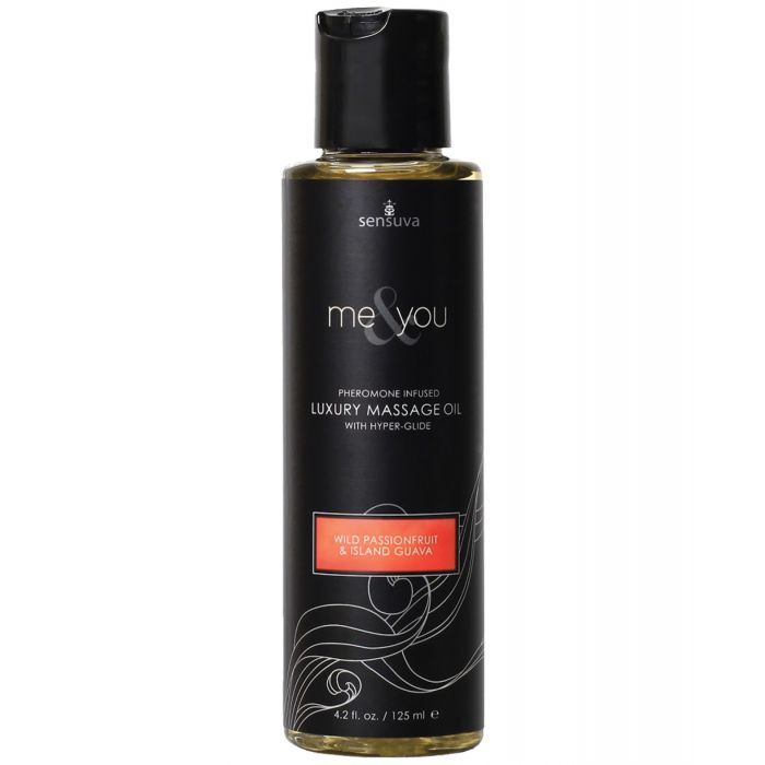 Sensuva Me & You Massage Oil - 4.2 oz Island Passion