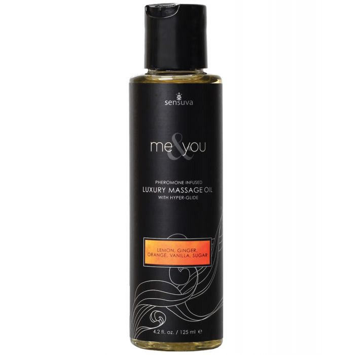 Sensuva Me & You Massage Oil - 4.2 oz Lust in Paradise