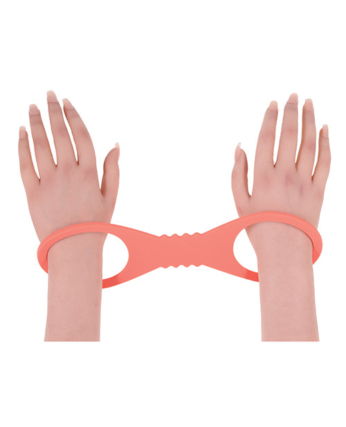Sex & Mischief Peaches n' CreaMe Large Silicone Cuffs