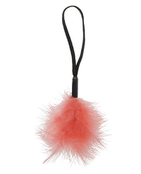 Sex & Mischief Peaches n' CreaMe Wrist Feather Tickler - Peach