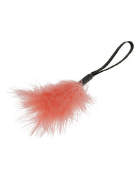 Sex & Mischief Peaches n' CreaMe Wrist Feather Tickler - Peach