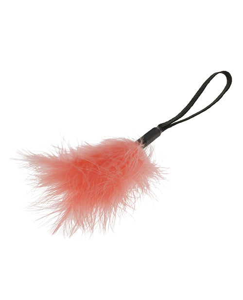 Sex & Mischief Peaches n' CreaMe Wrist Feather Tickler - Peach