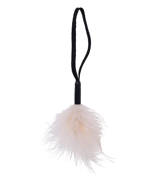 Sex & Mischief Peaches n' CreaMe Wrist Feather Tickler - CreaMe