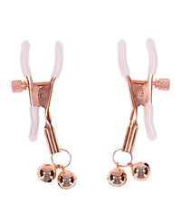 Sex & Mischief Peaches n' CreaMe Bell Nipple Clamps