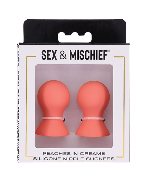Sex & Mischief Peaches & CreaMe Silicone Nipple Suckers