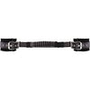 Shots Ouch Adjustable Leather Handcuffs - Black