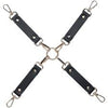 Shots Ouch! London Collection Bondage Kit w/Bag - Black