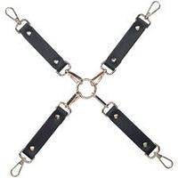 Shots Ouch! London Collection Bondage Kit w/Bag - Black