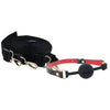 Shots Ouch! Milan Collection Bondage Kit w/Bag - Black/Red