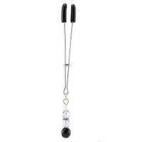 Spartacus Beaded Clit Clamp - Purple