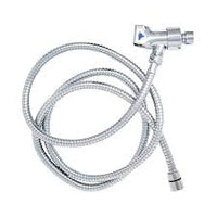 Womanizer Wave Shower Hose &amp; Arm Mount Set - Chrome