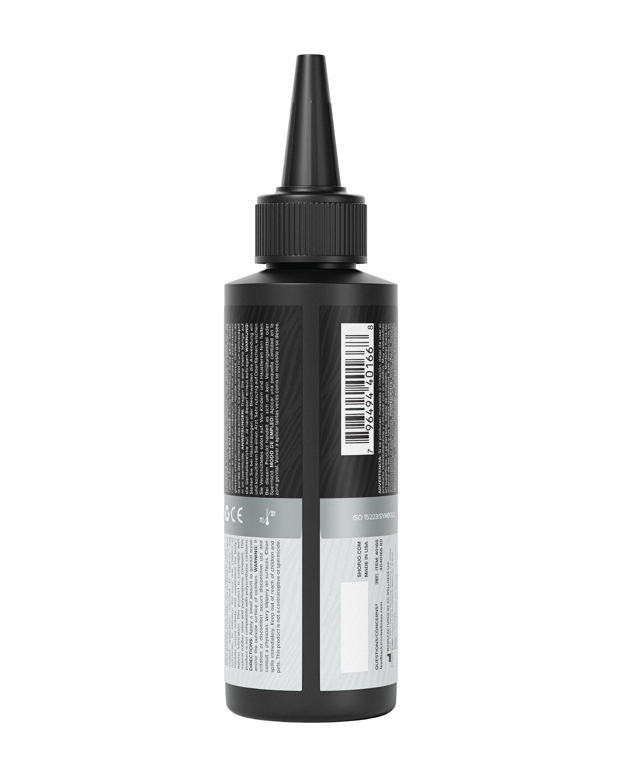 JO Stroker Waterbased Lubricant - 4 oz Bottle