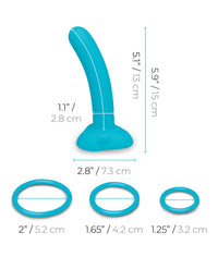 b-Vibe Every Body Strap-On Harness Set With 6" Silicone Dildo Peg