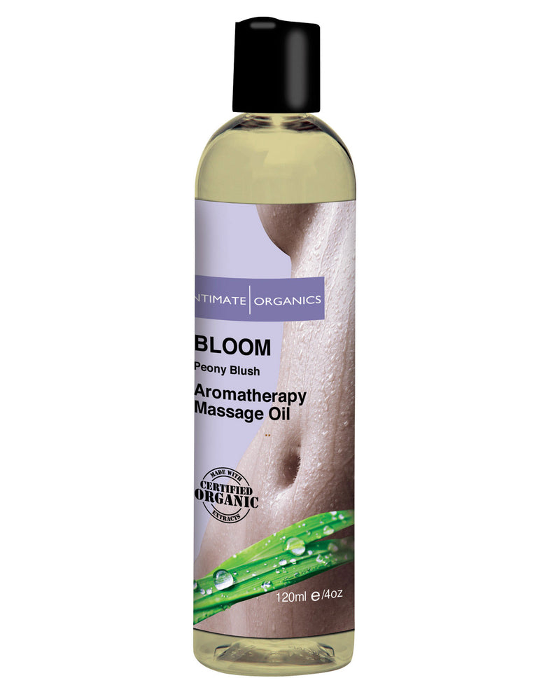 Intimate Earth Bloom Massage Oil - 120 ml Peony Blush