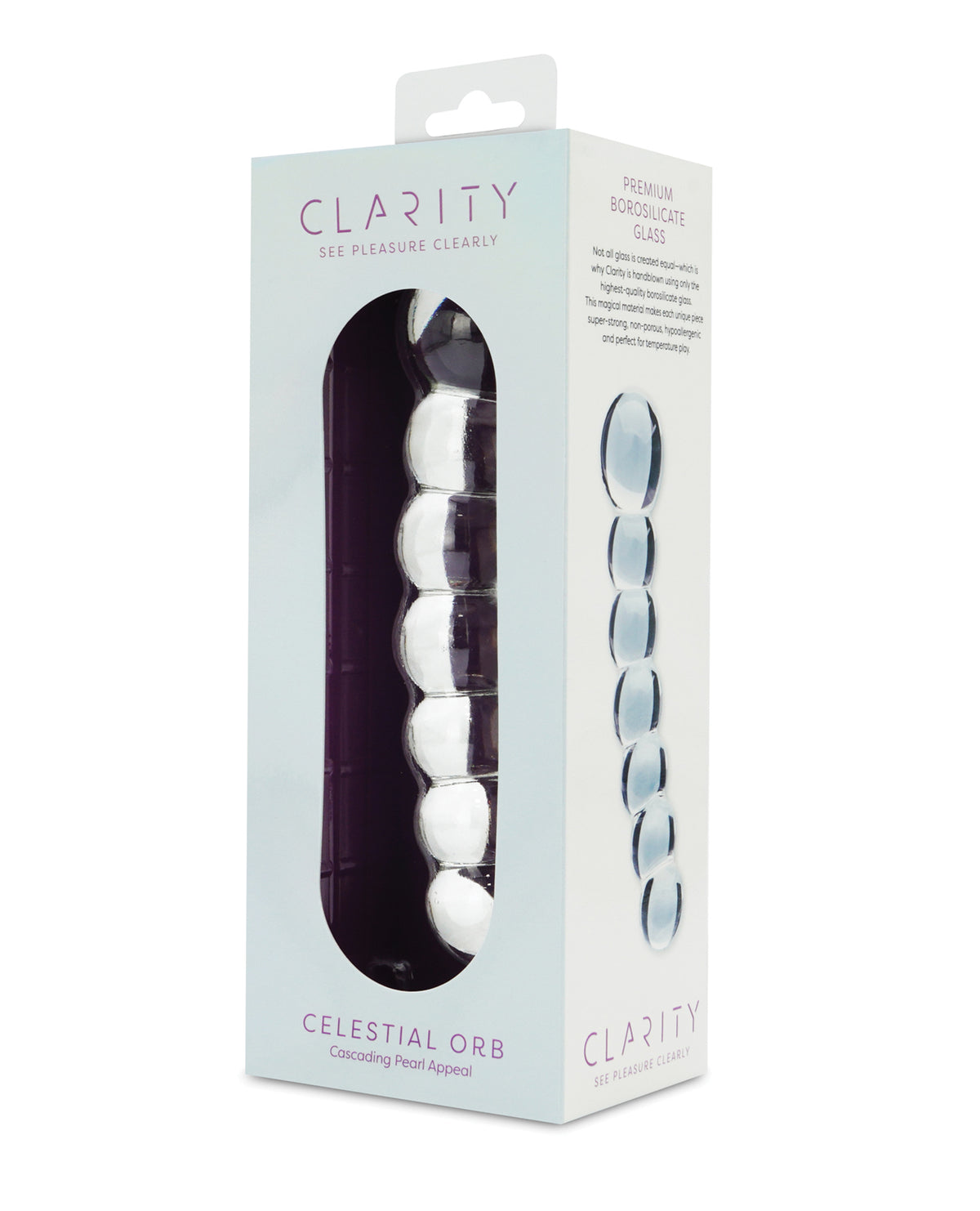 Clarity Glass Dildo - Celestial Orb