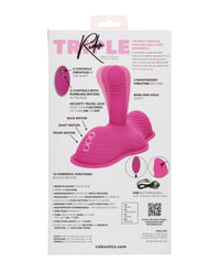 Triple Rider Remote Control Ecstasy Rumbler - Pink