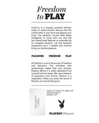 Playboy Pleasure Euphoria Mini G-Spot Vibrator - Opal