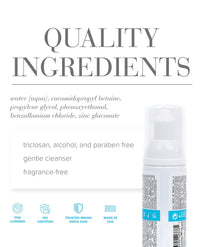 JO Refresh Foaming Toy Cleaner - Fragrance Free Hygiene 1.7 oz