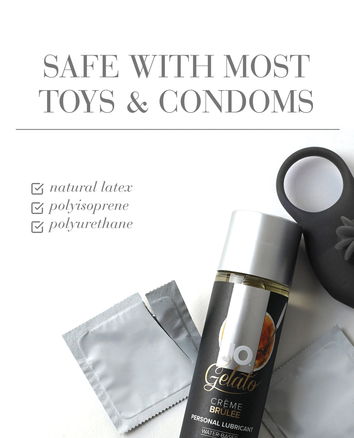 JO Gelato - Creme Brulee Lubricant 4 oz