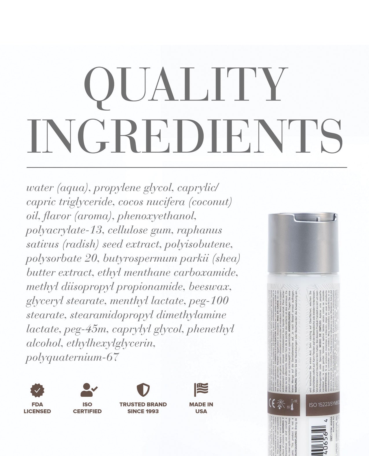 JO Coconut Hybrid - Original Lubricant 4 oz