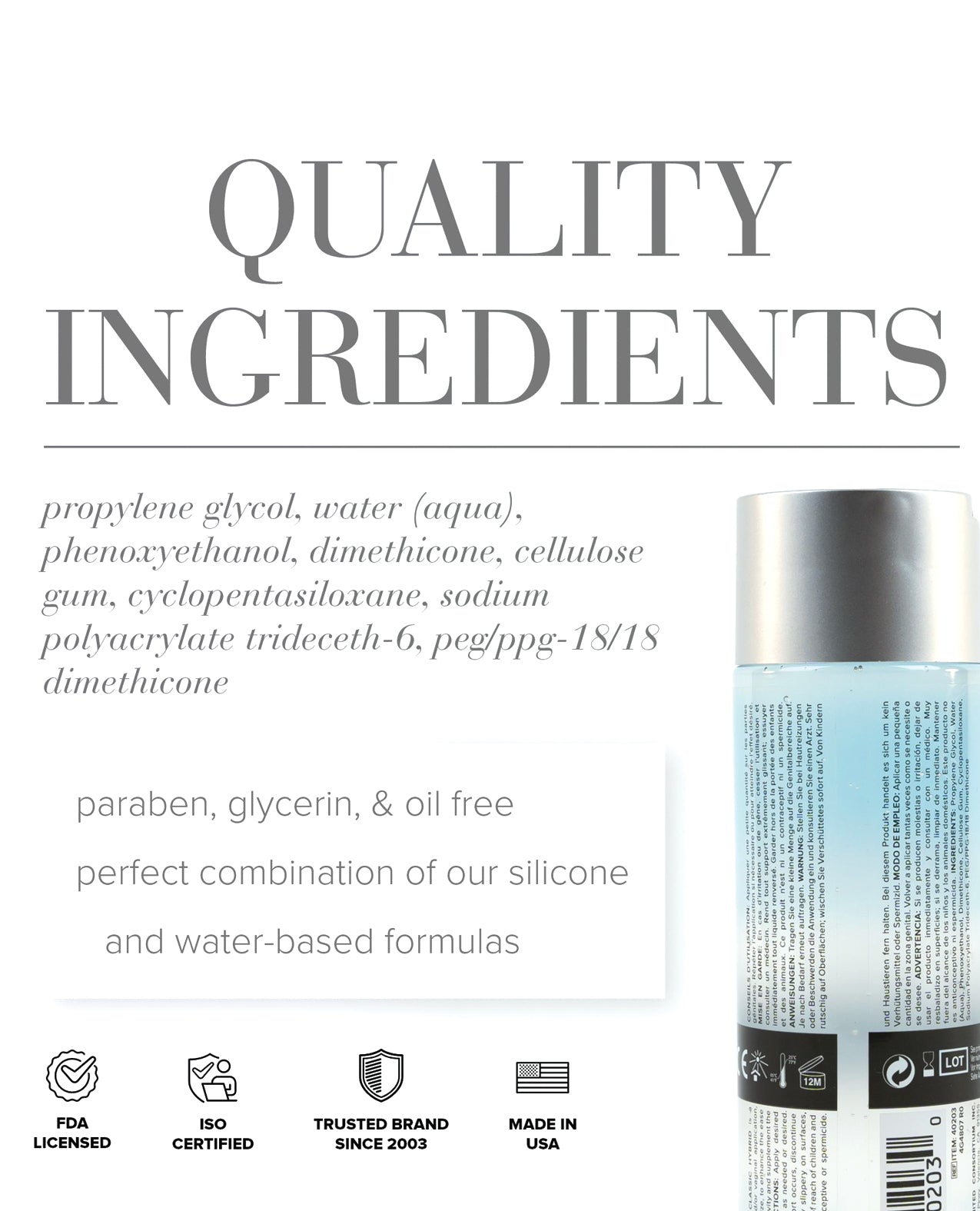 JO Coconut Hybrid - Original Lubricant 8 oz