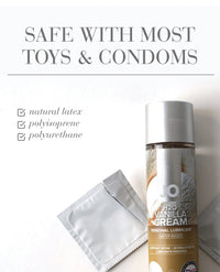 JO H2O - Vanilla Lubricant 4 oz