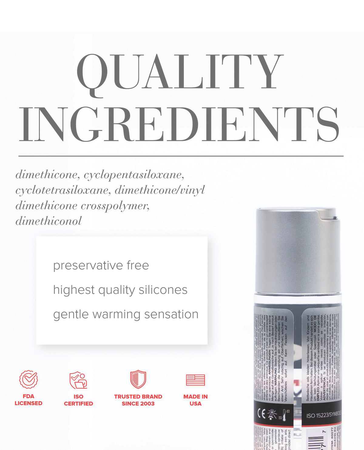 JO Premium - Warming Lubricant 2 oz