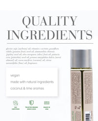 JO Naturals Massage Oil - Coconut & Lime 4 oz Bottle