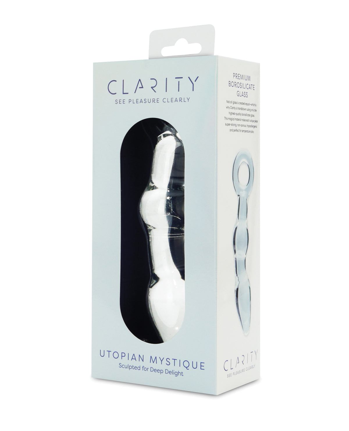 Clarity Glass Dildo - Utopian Mystique